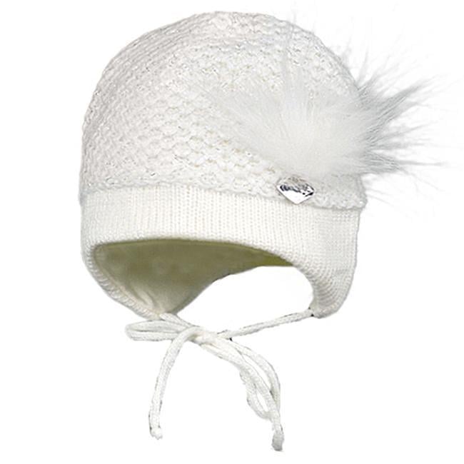 Шапка зимняя Broel р. 39-41 Молочный (KIND GIRL)