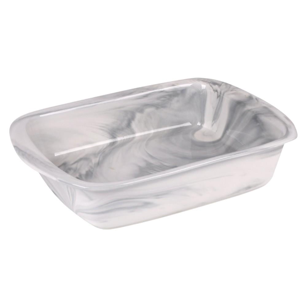 Форма для запекания и подачи Marble R35647-M 33х22х7 см Бело-серый (33148711)