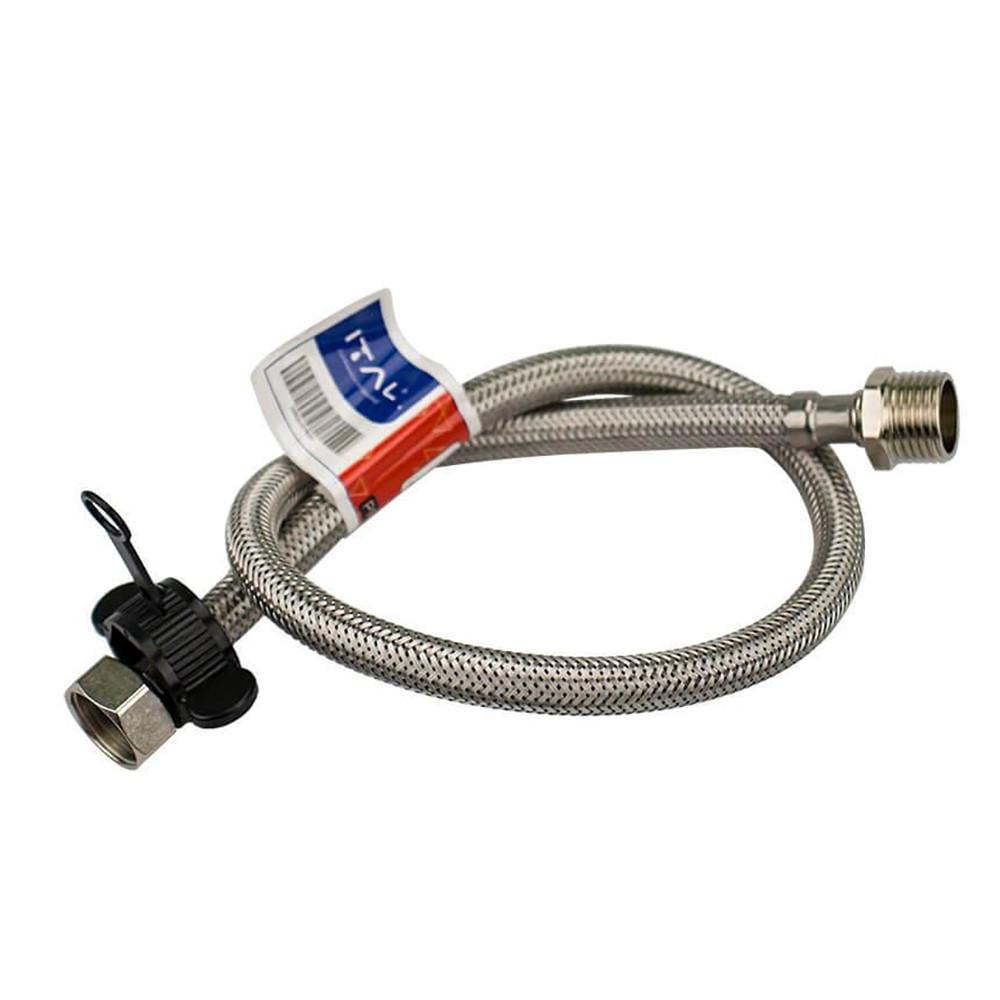 Шланг для подвода воды ITAL Pro-Flex с иглой 120 мм М10х1/2" 0,8 м (26922526) Шланг для подвода воды ITAL Pro-Flex с иглой 120 мм М10х1/2" 0,8 м (26922526)