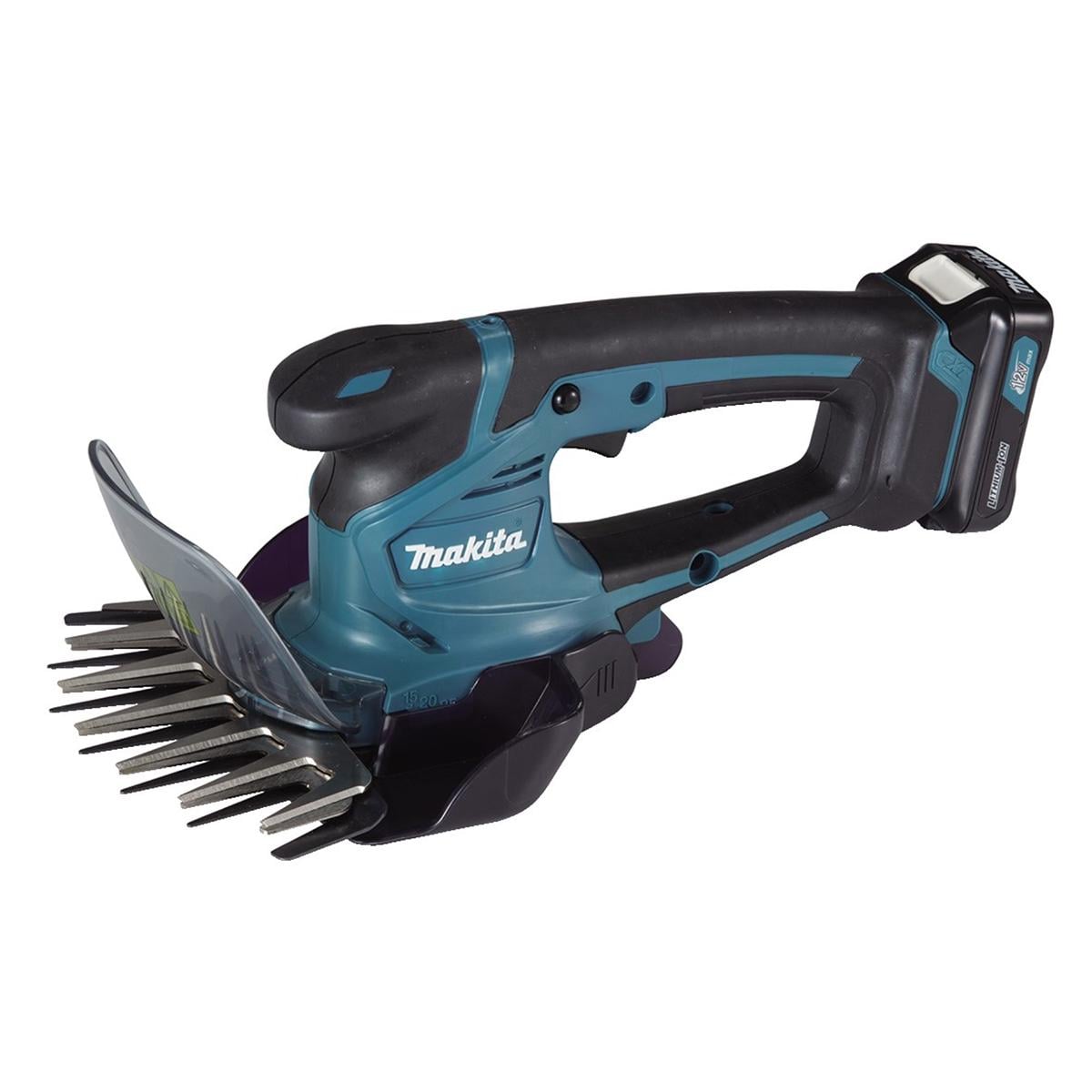 Аккумуляторные ножницы для травы Makita UM600DWYE CXT (10,8В, 160 мм) + 2 АКБ 1,5 Ач и зарядное устройство (4279)