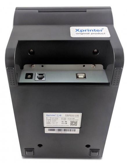 Термопринтер етикеток і чеків Xprinter XP-235B 60 мм Чорний (018143) - фото 6