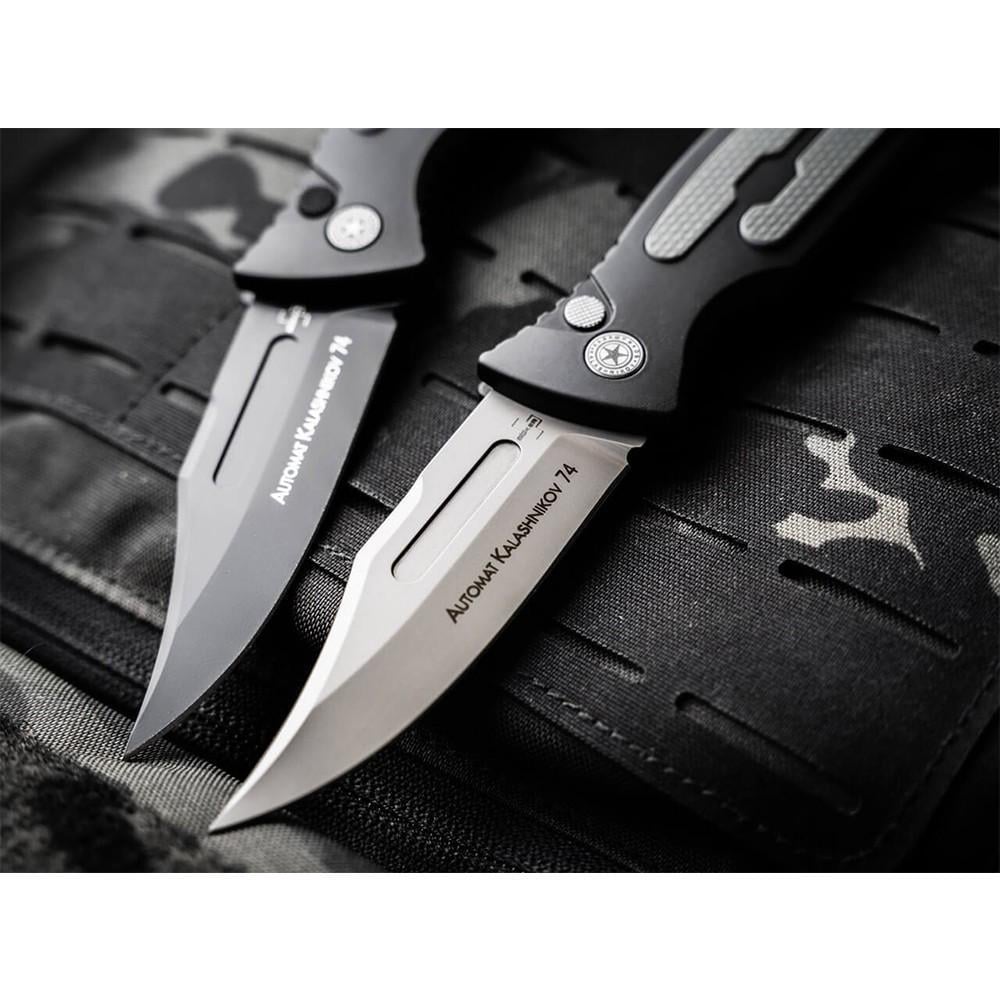 Туристичний ніж мисливський Boker Plus Kalashnikov 74 Auto Black (01KALS136) - фото 5 Туристичний ніж мисливський Boker Plus Kalashnikov 74 Auto Black (01KALS136) - фото 5