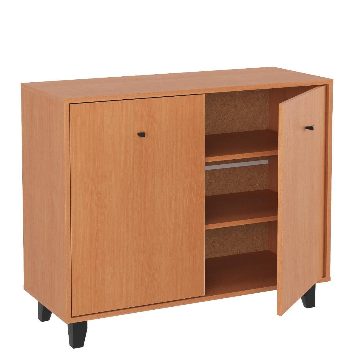 Комод Компанит с 2 дверцами 100х40х82 см Бук (26914742) - фото 1