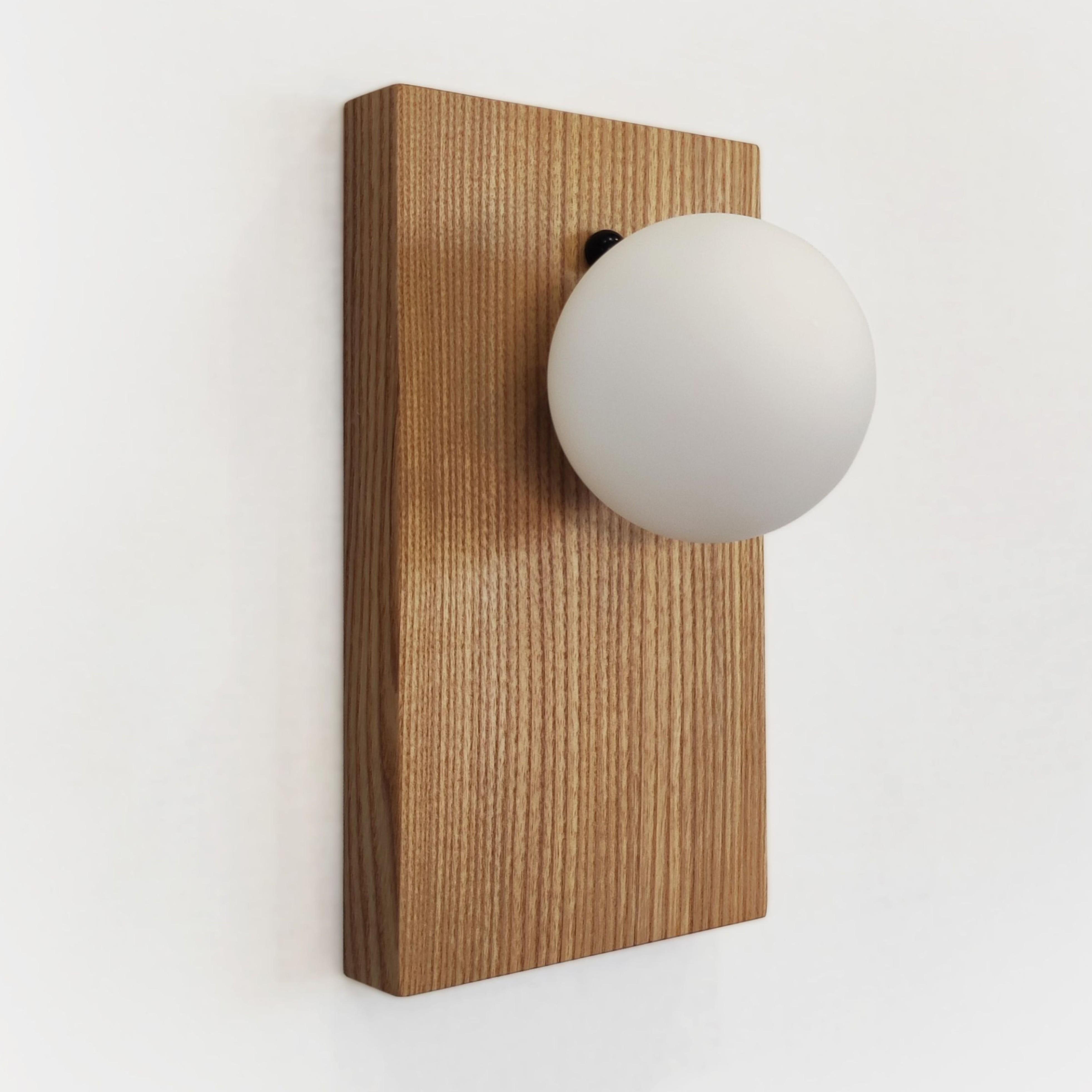 бра для спальні Opal Wooden Light Сучасний в стилі лофт (BRA1010)