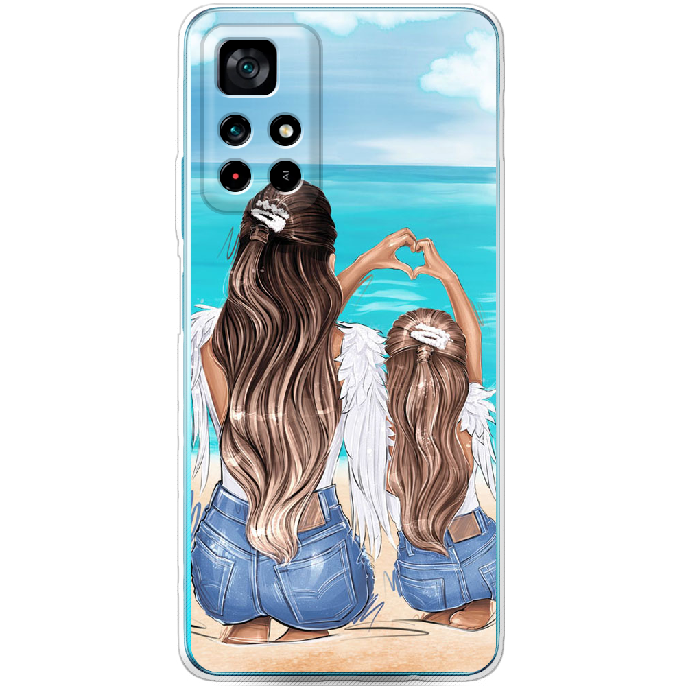 Чехол BoxFace Poco M4 Pro 5G Family Vacation Прозрачный силикон (43742-up2380-43742)