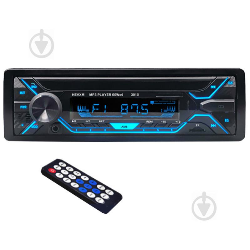 Автомагнитола HEVXM 3010 с подсветкой 1 DIN поддержкой Bluetooth TF карт USB AUX функция ответа пульт ДУ (2362-5653) Автомагнитола HEVXM 3010 с подсветкой 1 DIN поддержкой Bluetooth TF карт USB AUX функция ответа пульт ДУ (2362-5653)