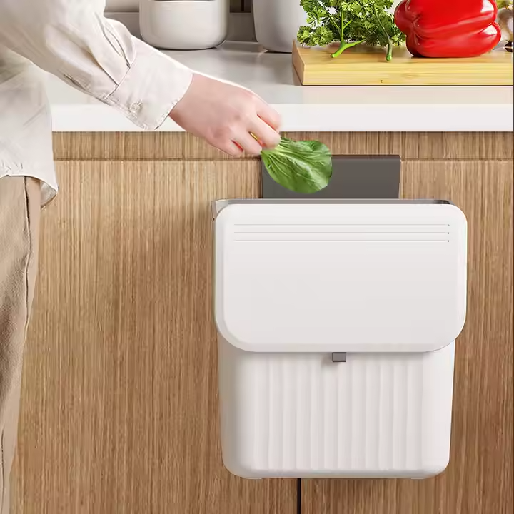 Контейнер підвісний кухонний із кришкою багатофункціональний пластиковий 7 л - фото 2 Контейнер підвісний кухонний із кришкою багатофункціональний пластиковий 7 л - фото 2