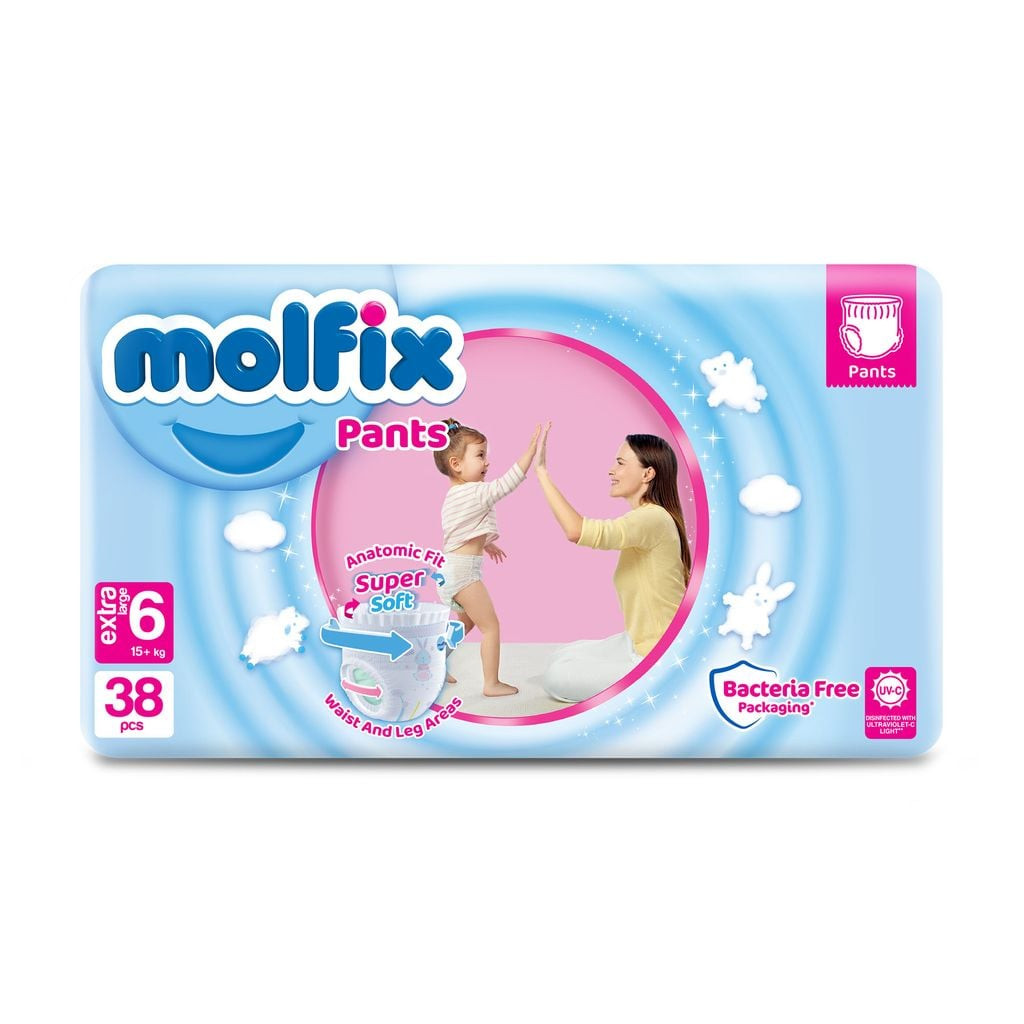 Подгузники-трусики Molfix Jumbo р. 6 15+ кг 38 шт. (33393099)