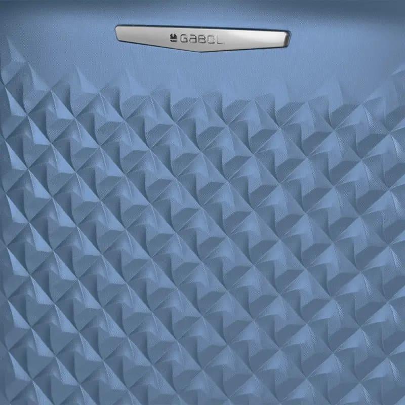 Чемодан на 4-х колесах Gabol Queens L 109/120 л Azul (931359) - фото 9