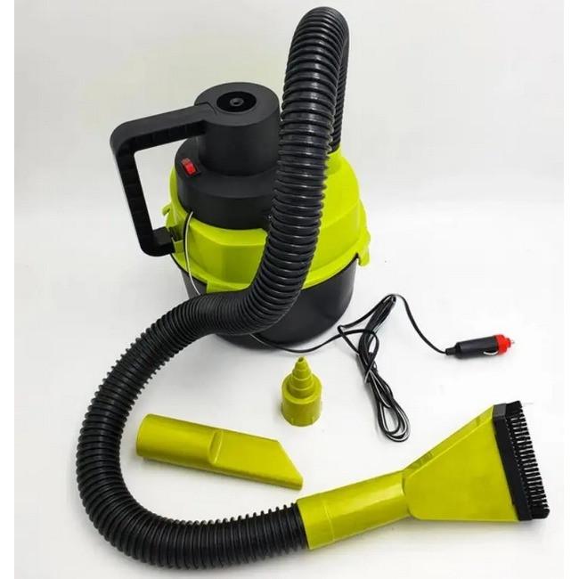 Пылесос автомобильный Dry Vacuum 8917 Black/Green (020600) - фото 3