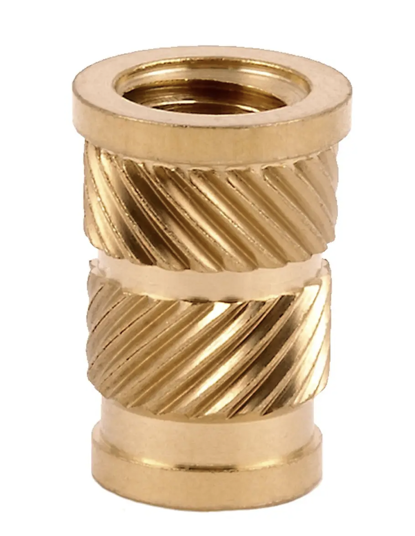 Втулка різьбова фланцева монтажна для гарячого вплавлення в пластикові деталі