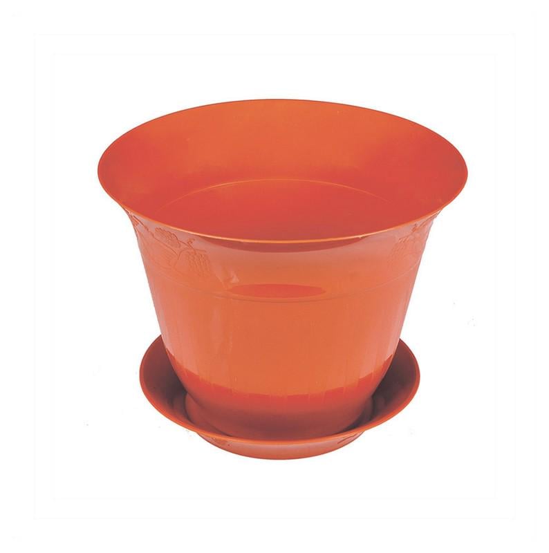 Горшок цветочный Господар Молдова D 14 см Brown (92-8042) Горшок цветочный Господар Молдова D 14 см Brown (92-8042)