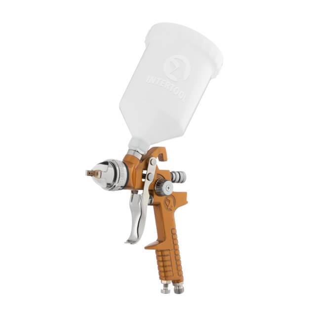 Краскопульт пневматический Intertool PT-0110 HVLP 1,5 мм 600 мл 3 бар (9087651)