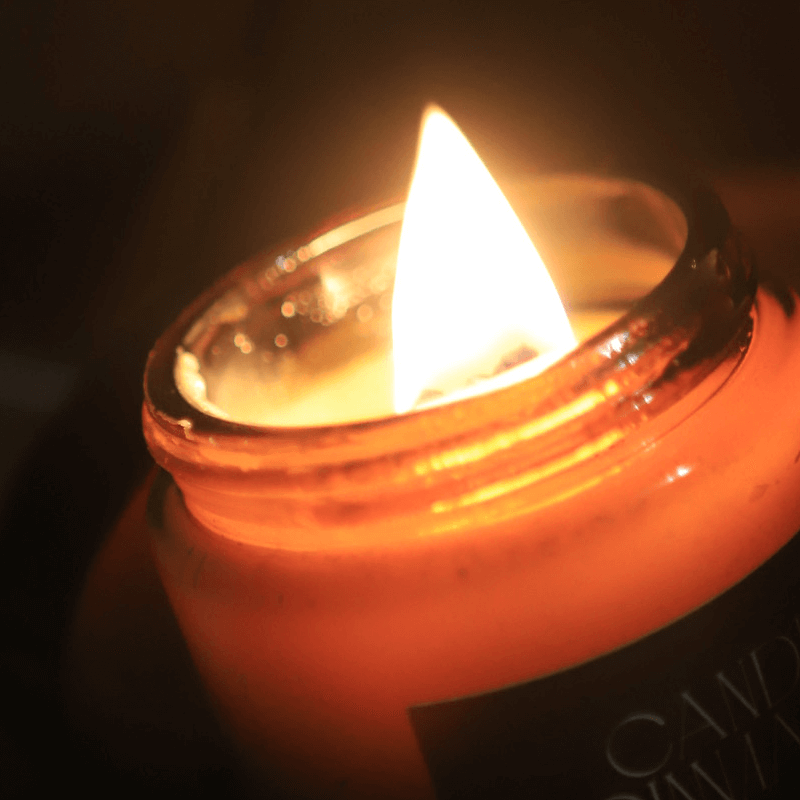 Аромасвечка эко из соевого воска SPA-уход для кожи рук Candle Cinnamon White Mandarin 100 мл (99101024101) - фото 3