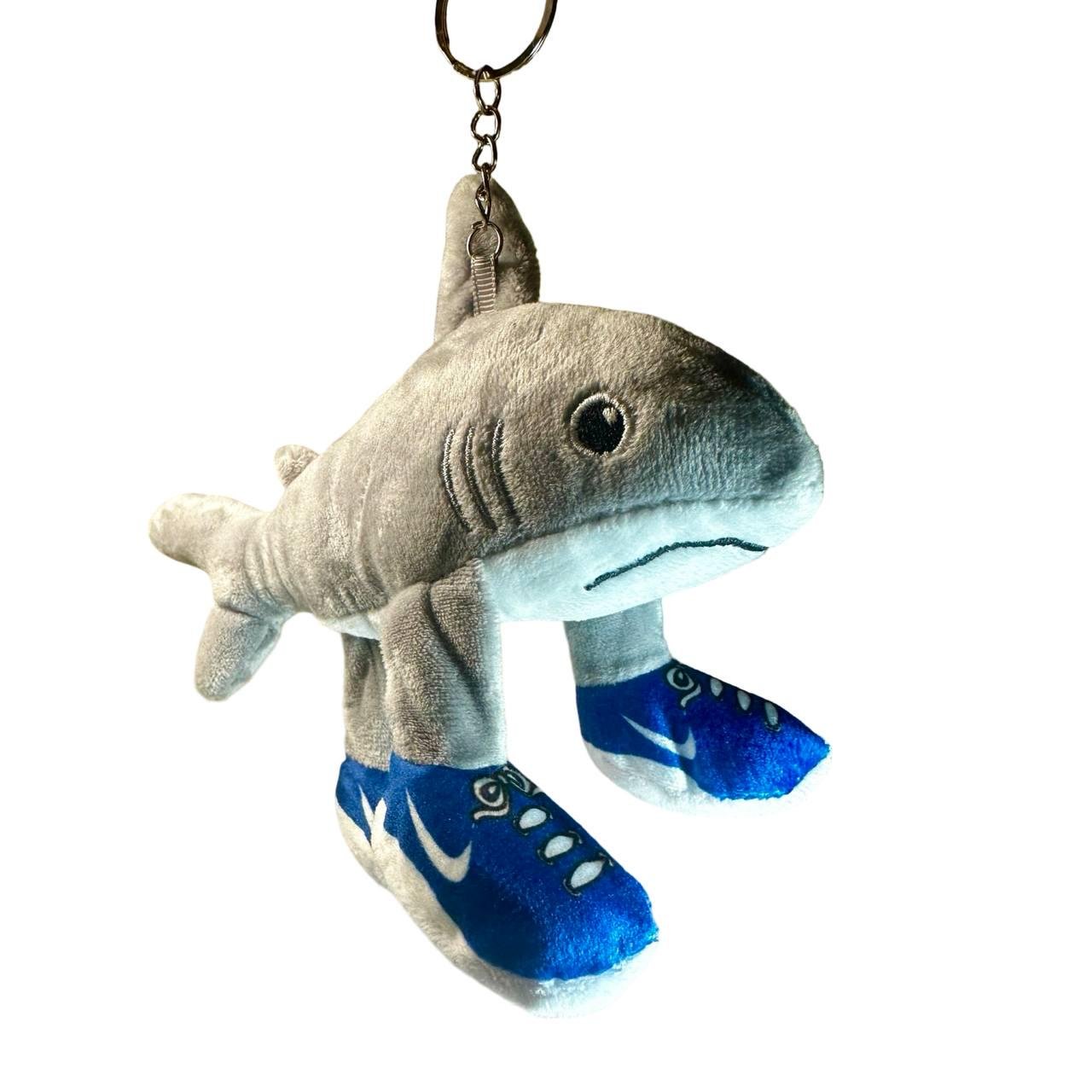 Мягкая игрушка брелок Брейнрот Тралалеро Тралала 18 см (XY093)