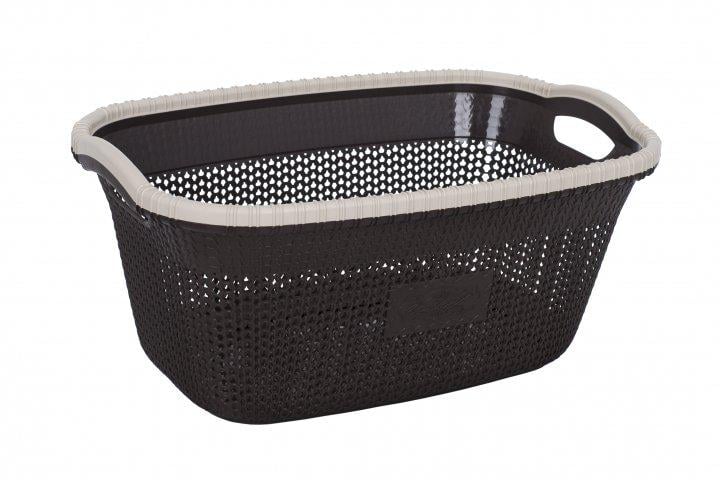 Корзина для белья Violet House 1013 Виолетта 40 л Coffee