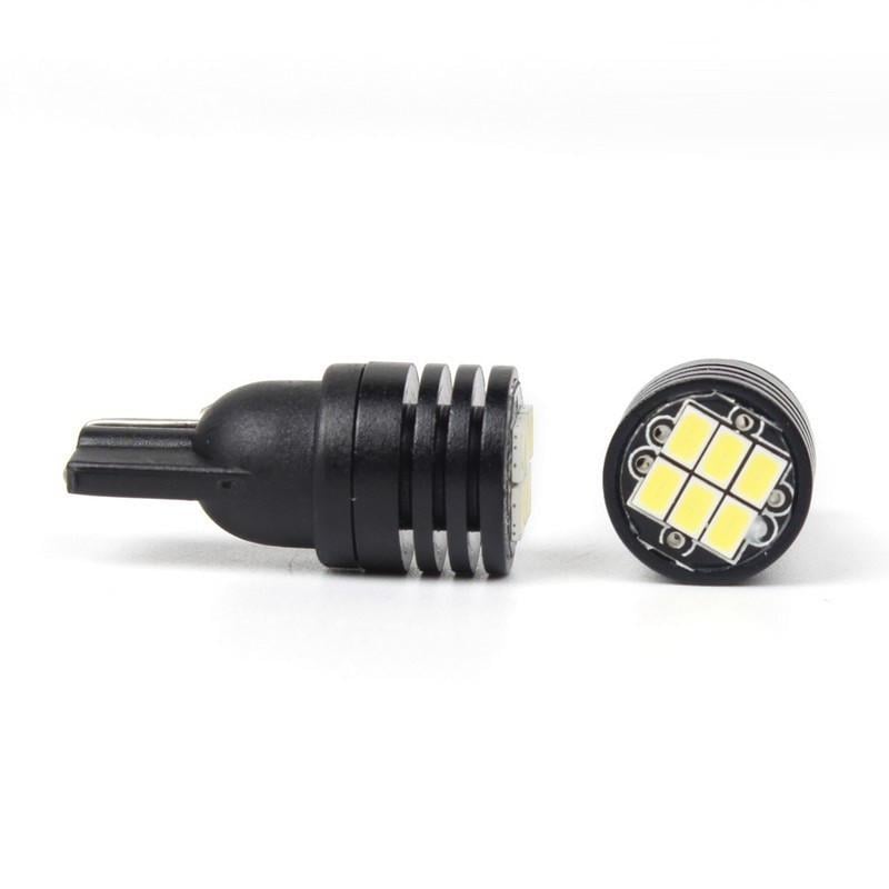 Лампи світлодіодні Carlamp W5W Canbus 6000 K для габаритів з обманкою (T103020) - фото 2 Лампи світлодіодні Carlamp W5W Canbus 6000 K для габаритів з обманкою (T103020) - фото 2