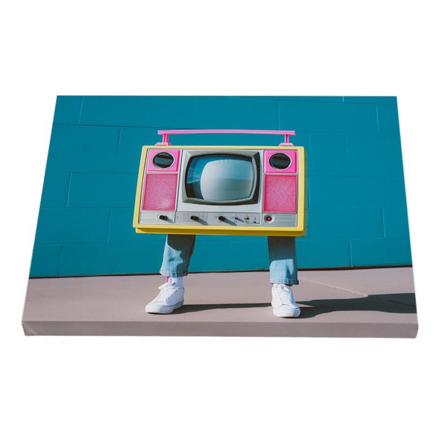 Постер Riviera Blanca Retro TV 40x50 см (ПС50-222)