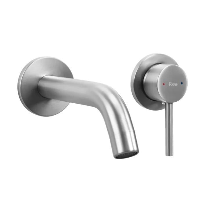 Смеситель для раковины Rea OWEN BOX скрытого монтажа Nickel brushed (2810366150) Смеситель для раковины Rea OWEN BOX скрытого монтажа Nickel brushed (2810366150)