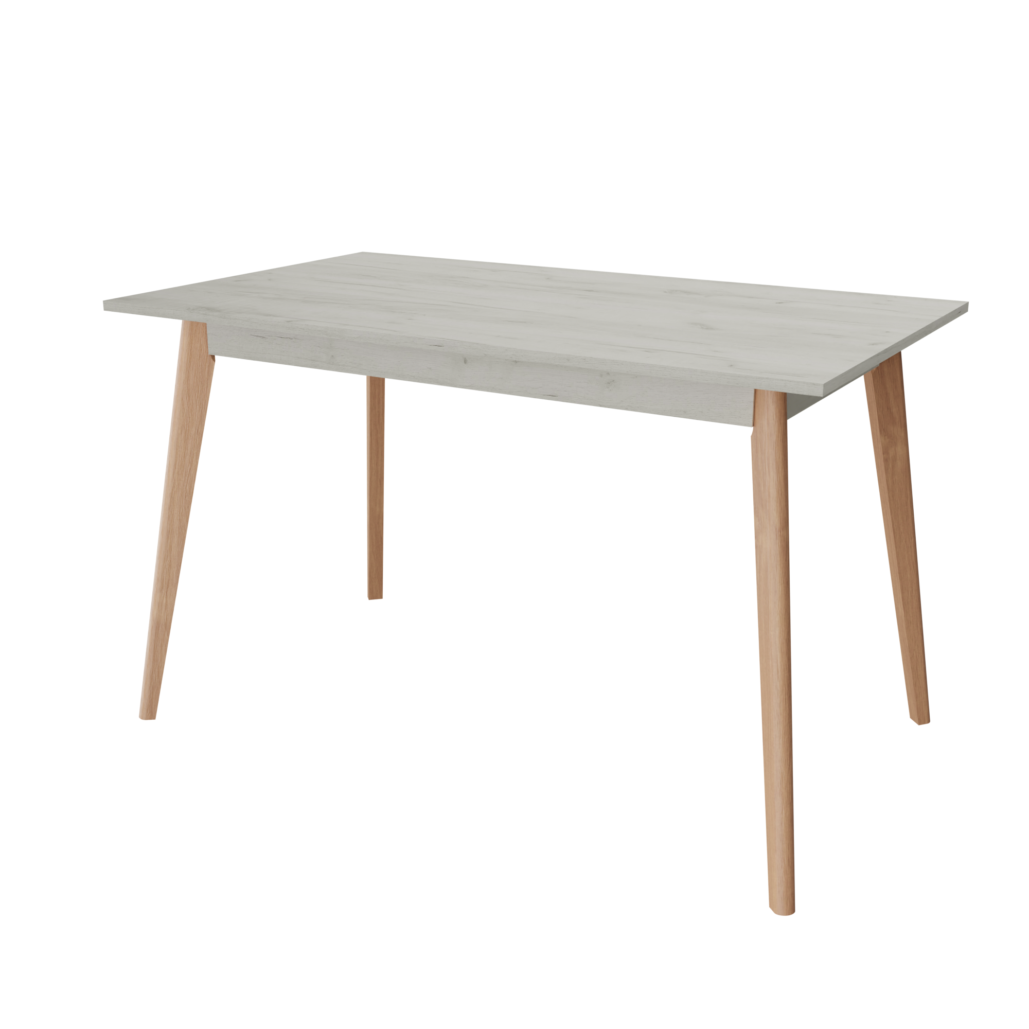 Стол Неман БОН 1180х680 мм Дуб крафт белый/Ольха