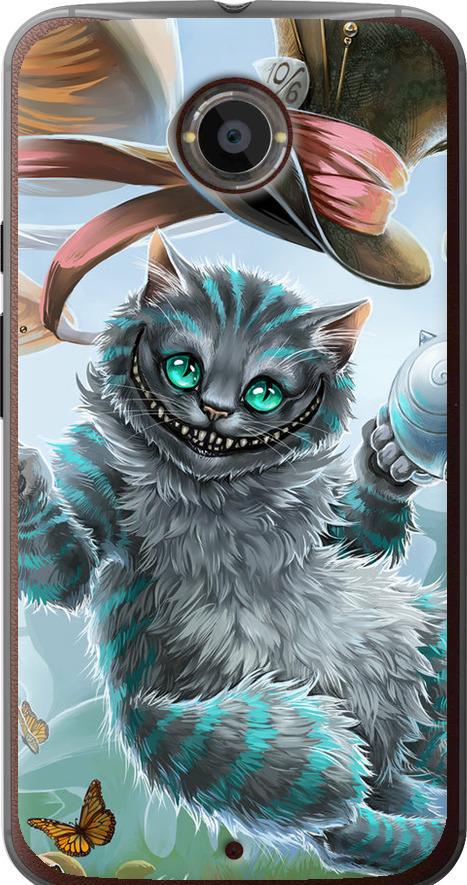 Чехол на Motorola Moto X2 Чеширский кот 2 (3993u-372-42517)