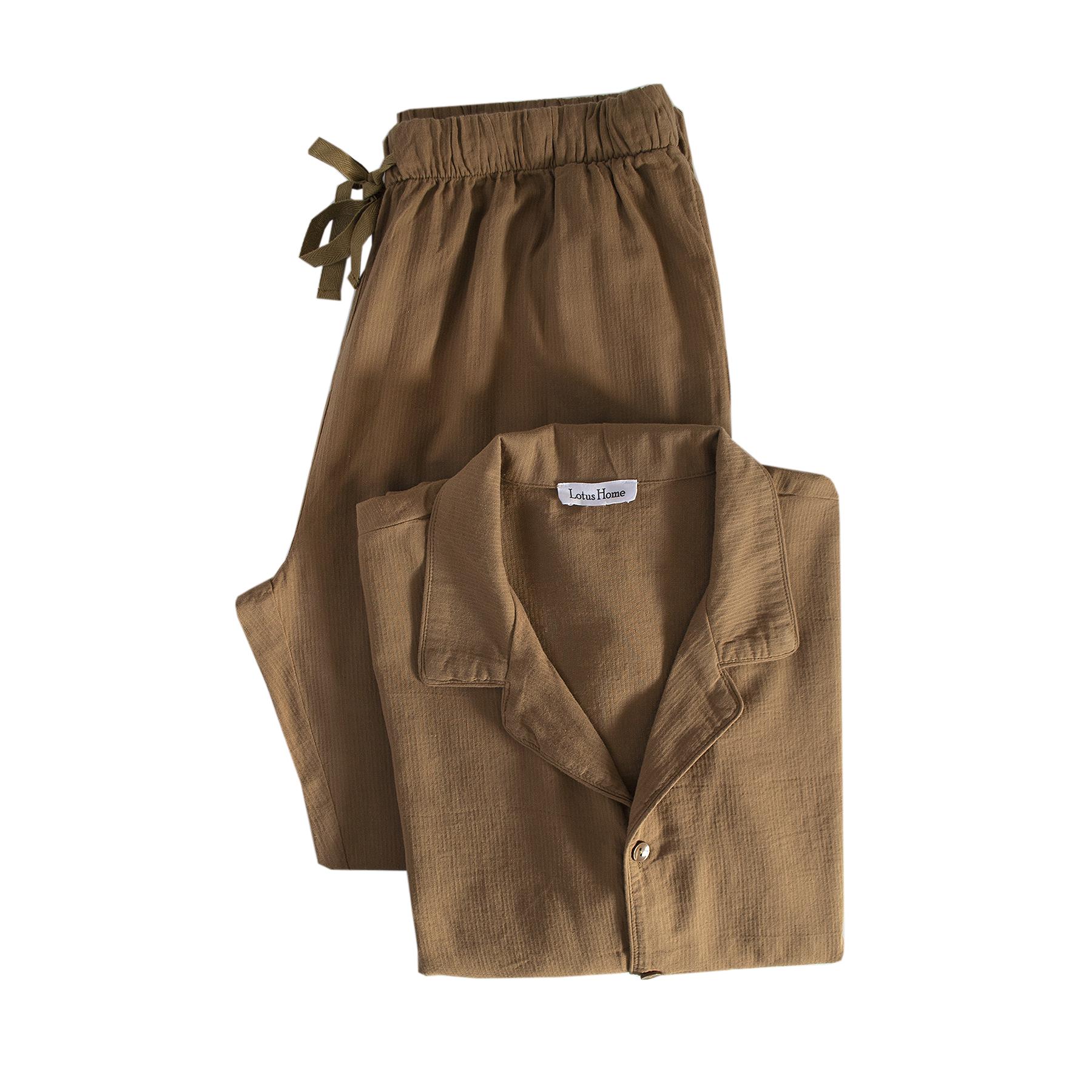 Пижама мужская Lotus Home Porta XL Кофейный (26843079) - фото 2 Пижама мужская Lotus Home Porta XL Кофейный (26843079) - фото 2