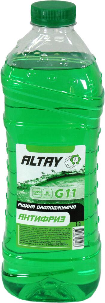 Антифриз Altay G-11 до-21 1,4 л Зеленый (0102376)