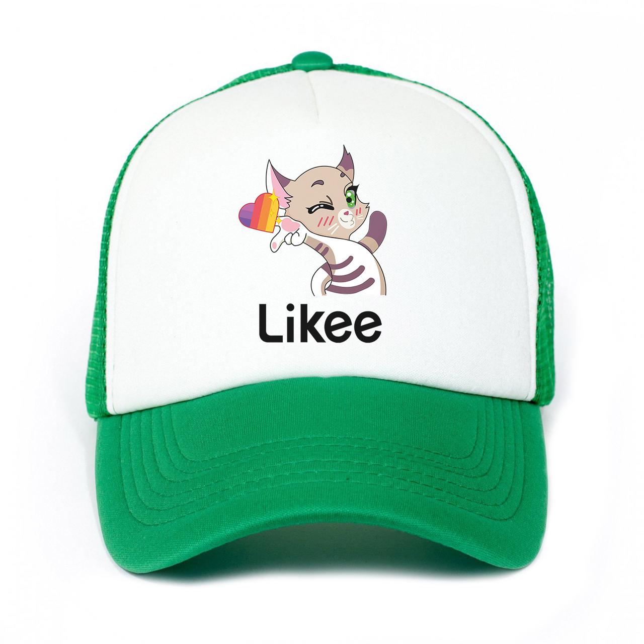 Кепка тракер дитяча Likee Cat Зелений (33404-1032-KG)
