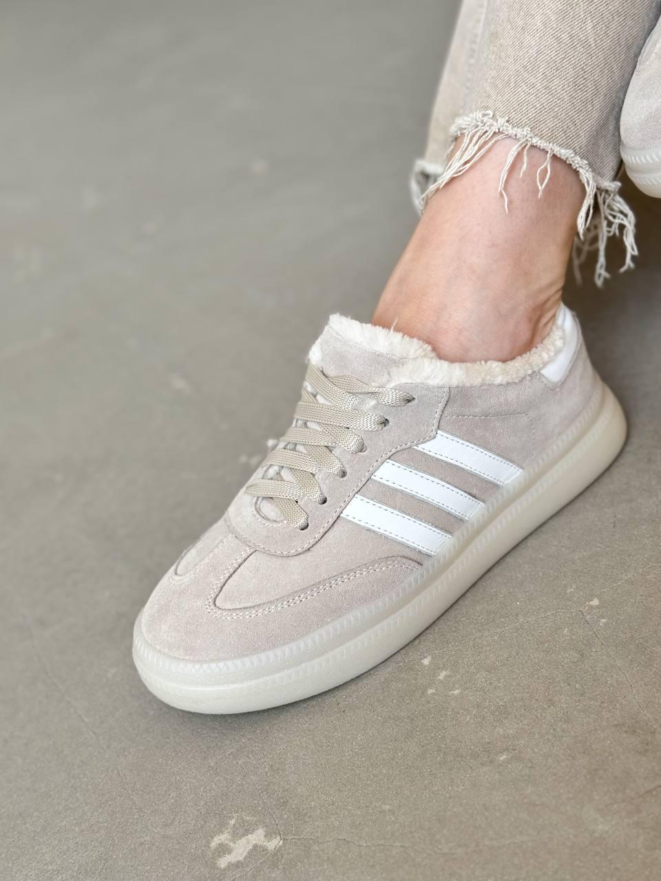 Кеди жіночі на хутрі Maya Shoes р. 39 Бежевий (3021/1) - фото 7 Кеди жіночі на хутрі Maya Shoes р. 39 Бежевий (3021/1) - фото 7