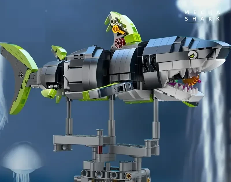 Конструктор Shark Technic Monster 747 деталі (554) - фото 6