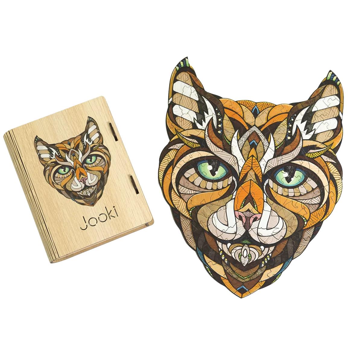 Пазлы деревянные Jooki Канадская Рысь (34519111)