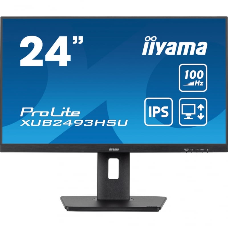 Монитор безрамочный iiyama XUB2493HSU-B6 IPS 1920x1080 Full HD 24" 4W (26832348)