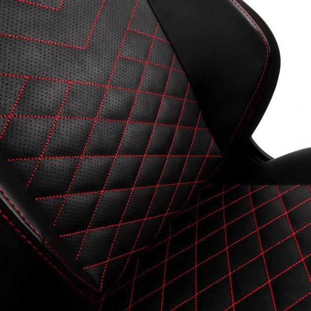 Крісло для геймерів Noblechairs Hero Black/Red (10307170) - фото 5