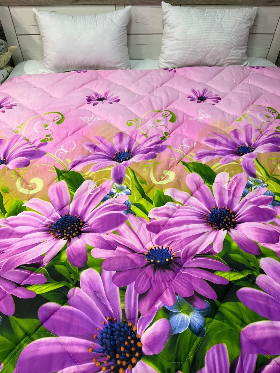 Ковдра літня стьобана з натуральним наповнювачем мікрофібра євро Фіолетовий (2339138641) Ковдра літня стьобана з натуральним наповнювачем мікрофібра євро Фіолетовий (2339138641)