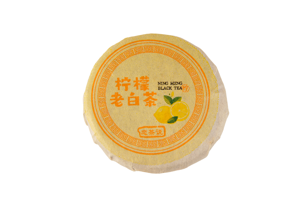 Чай Білий зі старих диких дерев Гу Шу та натурального лимона 7 г