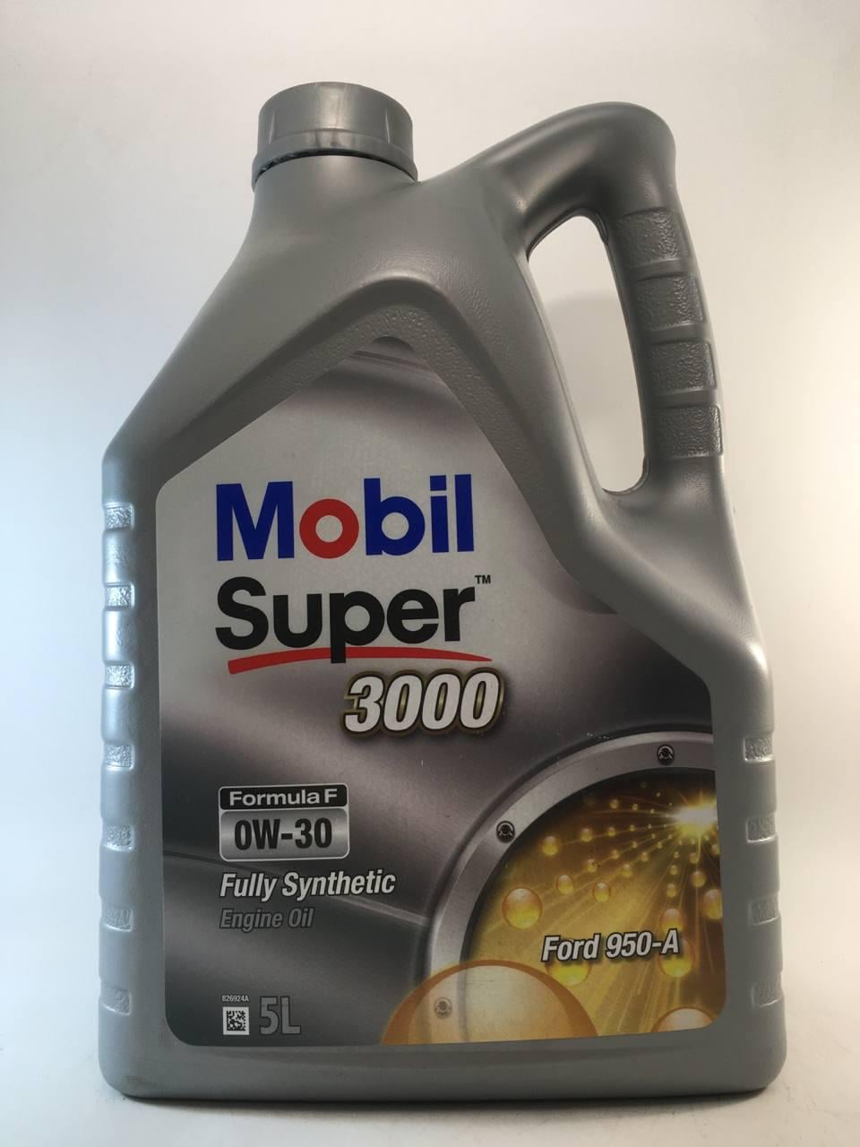 Моторное масло Mobil Super 3000 Formula F A5/B5/C2 0W-30 5 л (154488)