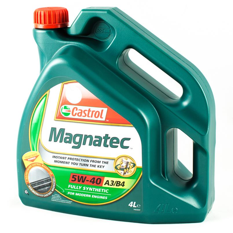 Моторне мастило Castrol MAGNATEC 5W-40 A3/B4 4 л