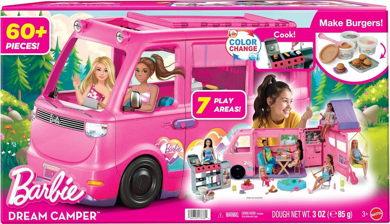 Игровой набор Барби Кемпер мечты Пикник на природе Barbie Dream Camper 2025 (HRJ78) Игровой набор Барби Кемпер мечты Пикник на природе Barbie Dream Camper 2025 (HRJ78)