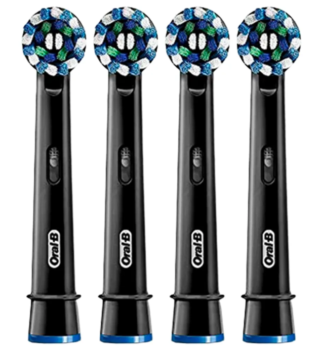 Насадки Oral-B Cross Action 4 шт. Black (01935666)