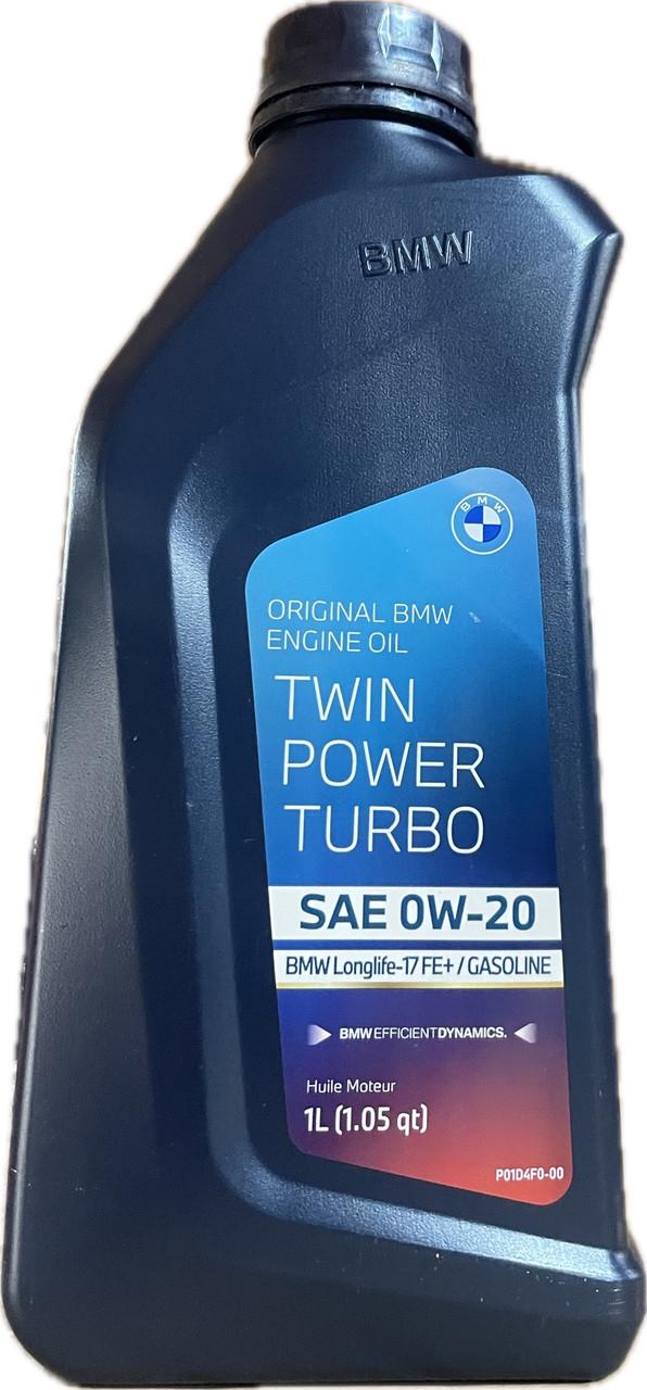 Моторное масло BMW TwinPower Turbo Longlife-17FE+ 0W-20 1 л (83215B49CA2)