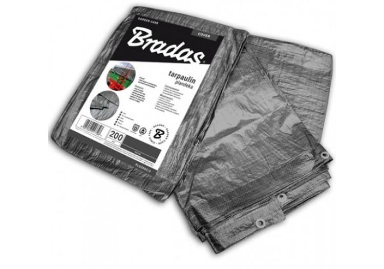 Тент Bradas водонепроникний 200 г/м² 3х4 м Gray (018748)