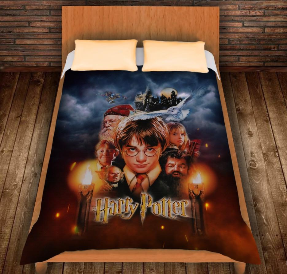 Плед с 3D принтом Гарри Поттер и Философский Камень 1 курс 150x200 см (epi_0370)