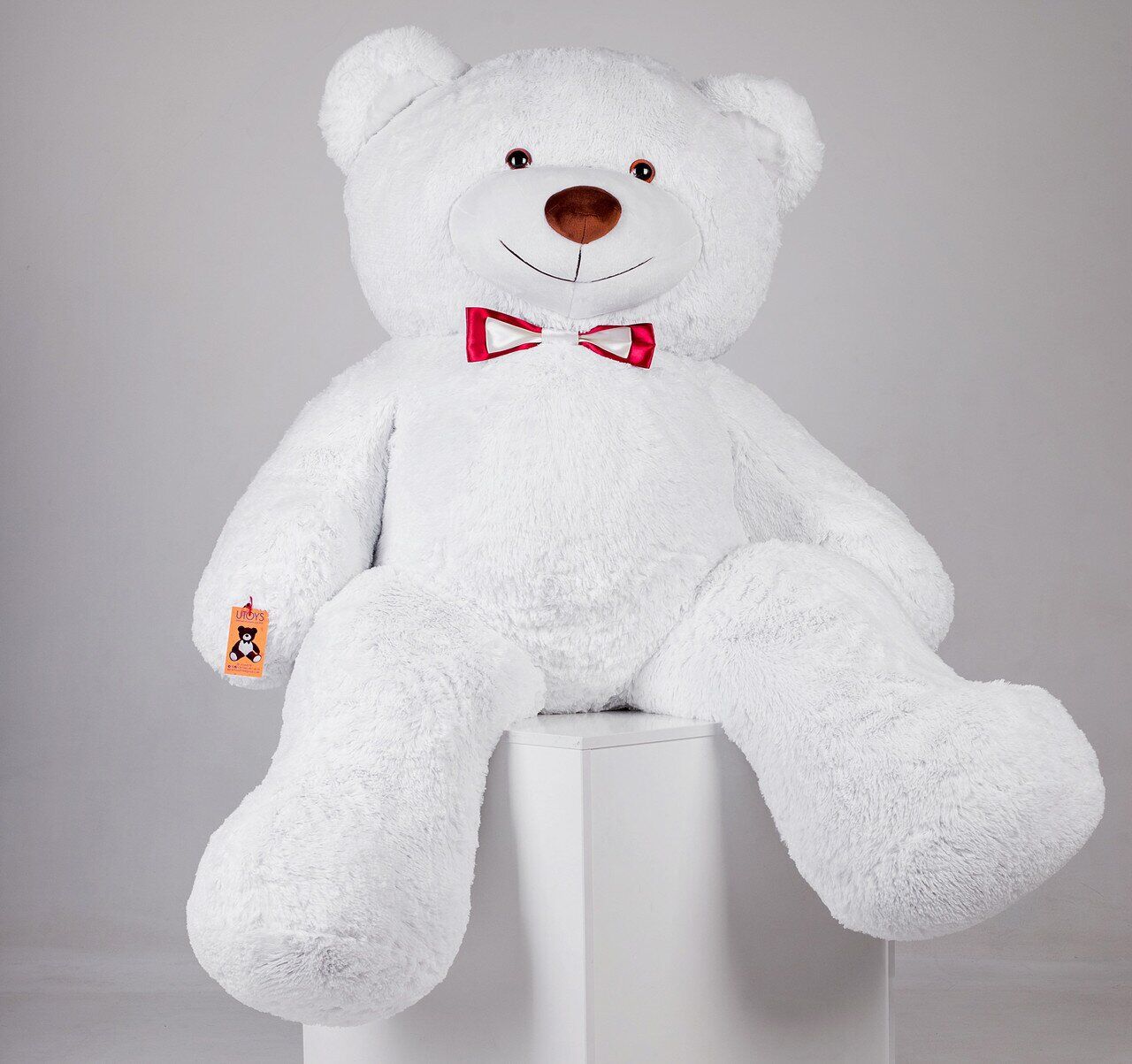 Медведь плюшевый Yarokuz Ричард 200 см Белый (357)