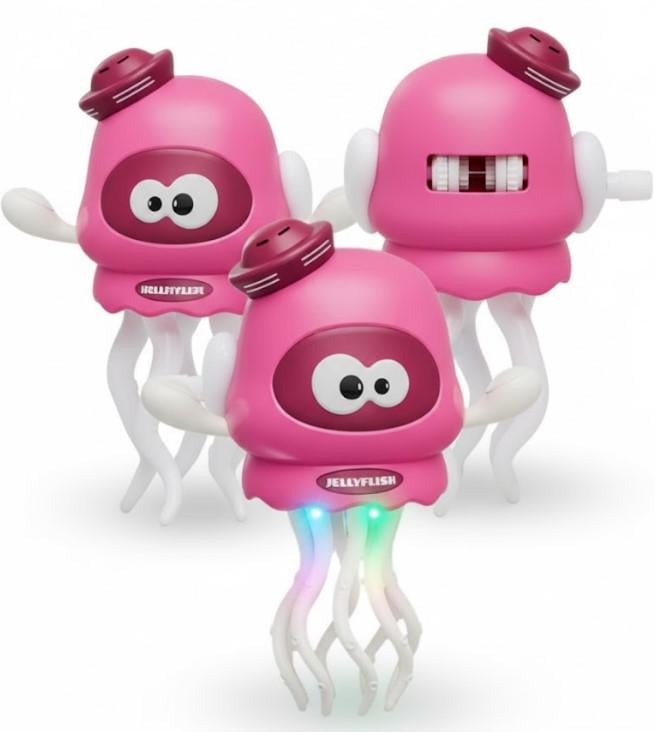 Игровой комплект Dancing Octopus 11 см 3 шт. Розовый (2104618771)