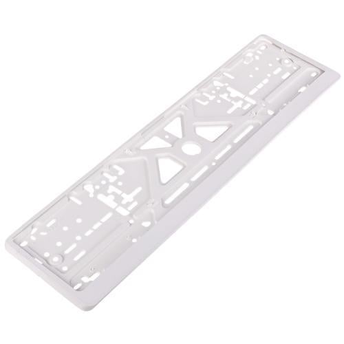 Рамка номера пластик Белый