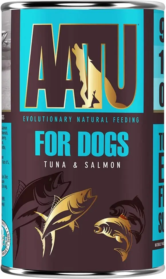 Корм влажный для взрослых собак AATU TUNA&SALMON с лососем и тунцем 400 г (24656207)