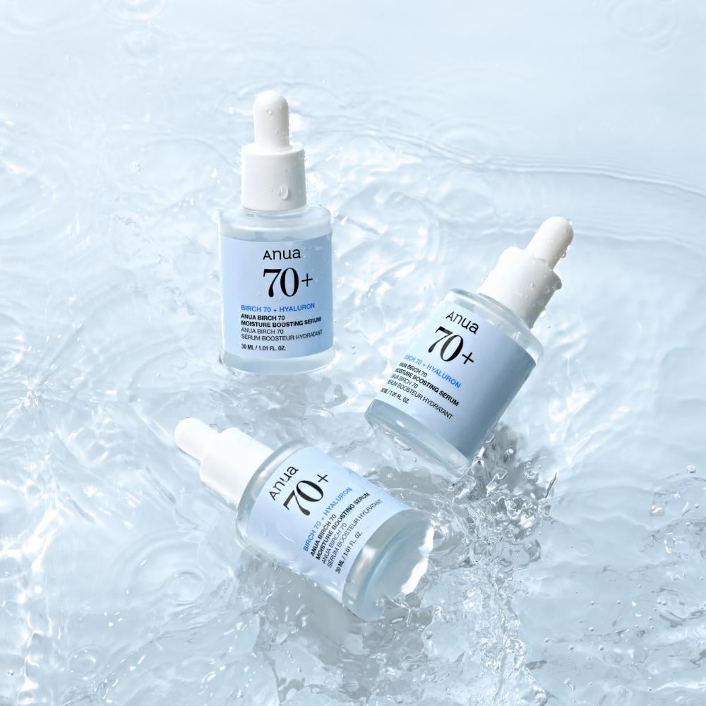 Сироватка для обличчя Anua Birch 70% Moisture Boosting Serum зволожуюча з березовим соком 30 мл - фото 5