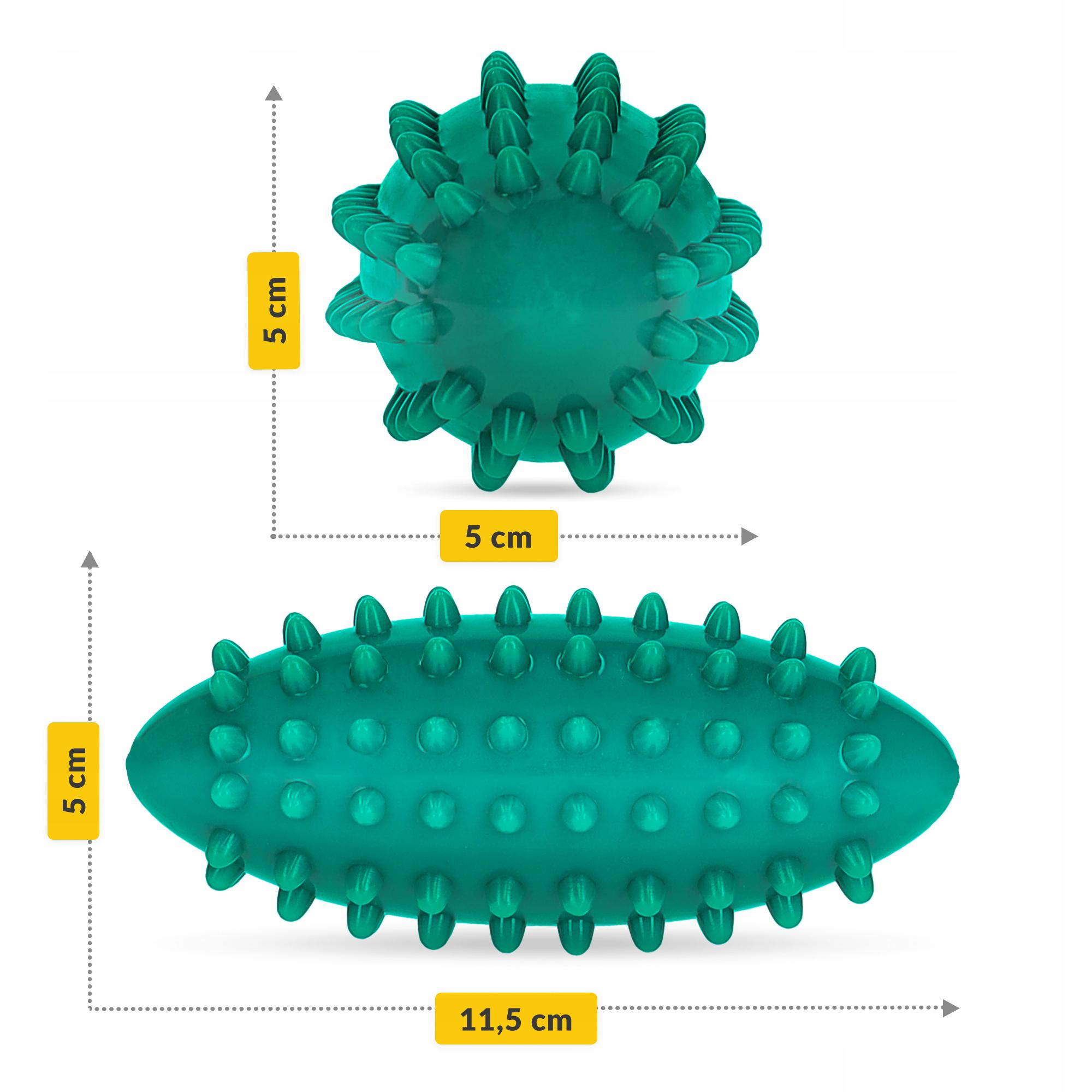 М'яч масажний огірок 4fizjo Spike Bean 11,5x5 см Green (P-5905973403320) - фото 5 М'яч масажний огірок 4fizjo Spike Bean 11,5x5 см Green (P-5905973403320) - фото 5
