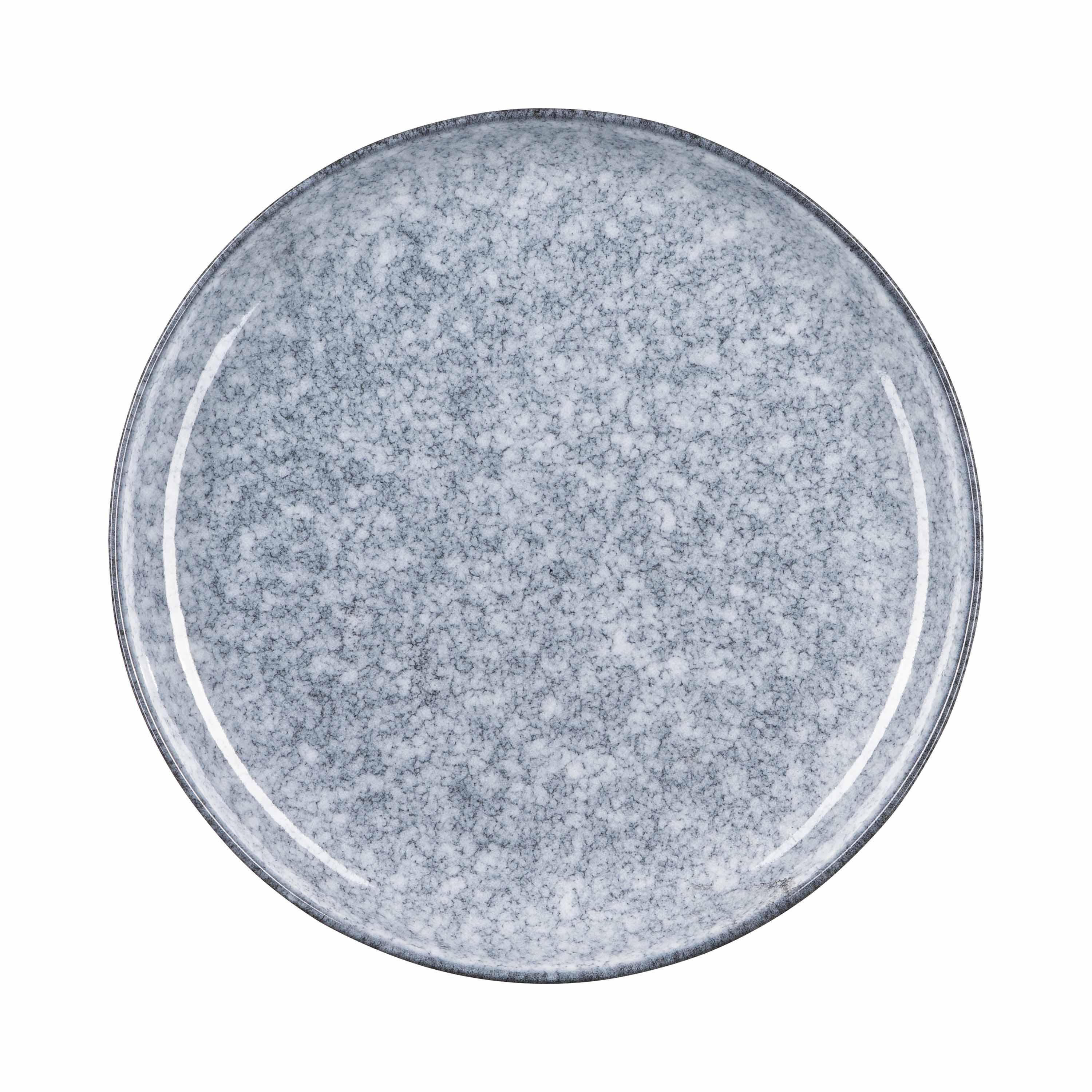 Тарелка фарфоровая Ardesto AR1019LG Loreto 19 см Серый (622532)