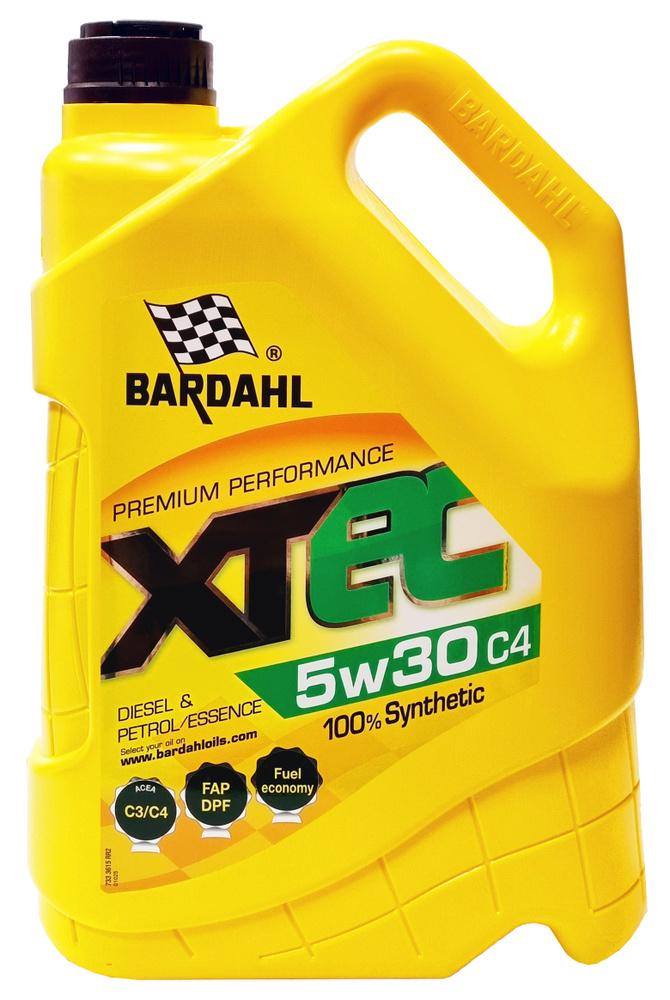 Моторное масло Bardahl XTEC C4 5W-30 5 л (36153)